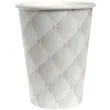 kubeczki papierowe pikowane biale santex 250 ml 10 szt