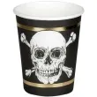 kubeczki papierowe piracka czaszka boland 250 ml 6 szt