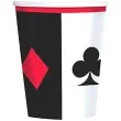 kubeczki papierowe place your bets amscan 266 ml 8 szt