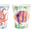 kubeczki papierowe podwodne zwierzeta ocean partypal 220 ml 6 szt