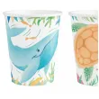 kubeczki papierowe podwodne zwierzeta ocean partypal 220 ml 6 szt