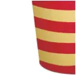 kubeczki papierowe poziome paski czerwono zolte paw 250 ml 10 szt