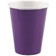 kubeczki papierowe premium amscan fioletowe 266 ml 8 szt