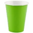 kubeczki papierowe premium amscan zielone jabluszko 250 ml 8 szt
