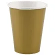 kubeczki papierowe premium amscan zlote 250 ml 8 szt