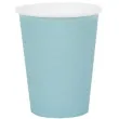 kubeczki papierowe premium blekitne jasne santex 250 ml 10 szt