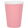 kubeczki papierowe premium rozowe jasne santex 250 ml 10 szt