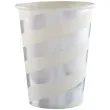 kubeczki papierowe premium srebrne metaliczne 250 ml 10 szt