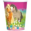 kubeczki papierowe pretty pony amscan 250 ml 8 szt