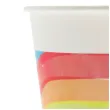 kubeczki papierowe rainbow party tecza procos 200 ml 8 szt