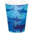 kubeczki papierowe rekin sharky creative converting 266 ml 8 szt