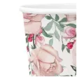 kubeczki papierowe roze paw 250 ml 8 szt