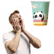 kubeczki papierowe rozmarzona panda godan 266 ml 6 szt