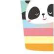 kubeczki papierowe rozmarzona panda godan 266 ml 6 szt
