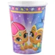 kubeczki papierowe shimmer and shine 250 ml 8 szt