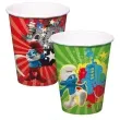 kubeczki papierowe smerfy 250 ml 8 szt