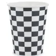 kubeczki papierowe szachownica partydeco 220 ml 6 szt