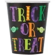 kubeczki papierowe trick or treat unique 266 ml 8 szt