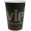 kubeczki papierowe vip black santex 250 ml 10 szt