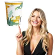 kubeczki papierowe wesole zoo amscan 250 ml 8 szt