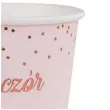 kubeczki papierowe wieczor panienski rozowe partypal 200 ml 6 szt