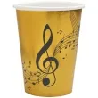 kubeczki papierowe zlota plyta santex 250 ml 10 szt