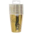 kubeczki papierowe zlota plyta santex 250 ml 10 szt