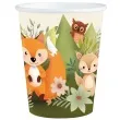 kubeczki papierowe zwierzeta lesni przyjaciele partypal 220 ml 6 szt