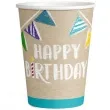 kubeczki papierowehappy birthday amscan 250 ml 8szt