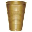 kubeczki plastikowe 150 ml dopla zlote 10 szt