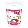 kubeczki plastikowe 200 ml hello kitty 8 szt