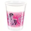 kubeczki plastikowe 200 ml my little pony 8 szt