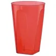 kubeczki plastikowe 250 ml czerwone 8 szt