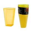 kubeczki plastikowe 250 ml zolte 8 szt