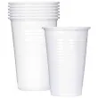 kubeczki plastikowe basic biale 200 ml 6 szt