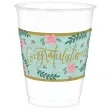 kubeczki plastikowe congratulations mint to be amscan 25 szt 473 ml
