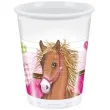 kubeczki plastikowe decorata horses procos 200 ml 8 szt