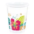 kubeczki plastikowe hawajskie kwiaty procos 200 ml 8 szt