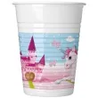 kubeczki plastikowe jednorozec unicorn 200 ml 8 szt