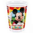 kubeczki plastikowe mickey club house 200 ml 10 szt