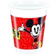 kubeczki plastikowe mickey super cool procos 200 ml 8 szt