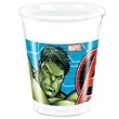 kubeczki plastikowe mighty avengers 200 ml 8 szt