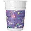 kubeczki plastikowe myszka minnie i jednorozec procos 200 ml 8 szt