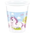 kubeczki plastikowe unicorn 200 ml 8 szt