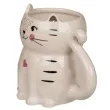 kubek ceramiczny kot bialy ootb