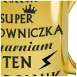 kubek ceramik zloty jestem super kierowniczka ogarniam pierdolnik prezent