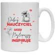 kubek dobry nauczyciel uczy najlepszy inspiruje 330 ml