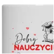 kubek dobry nauczyciel uczy najlepszy inspiruje bialy 330 ml