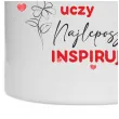 kubek dobry nauczyciel uczy najlepszy inspiruje bialy 330 ml