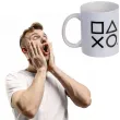 kubek gracza playstation bialy ootb